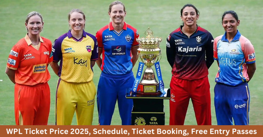 WPL Ticket Price 2025, Schedule, Ticket Booking, Free Entry Passes